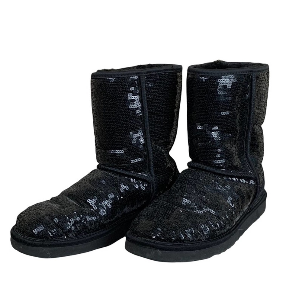 3 DAY SALE - UGG Black Sequin Boots Size 7